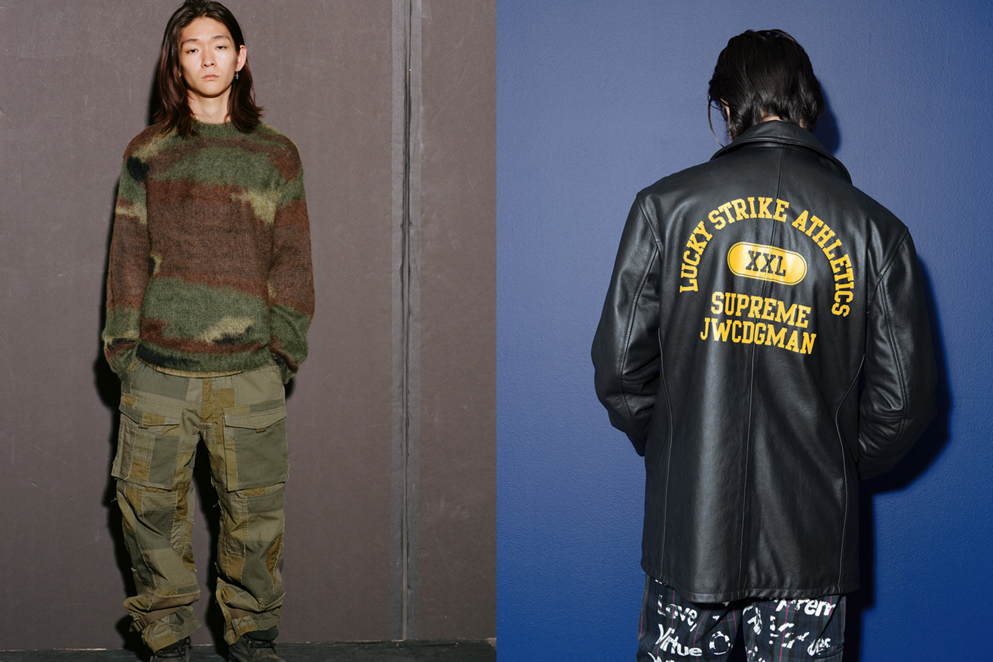 Junya Watanabe revisits his own archives for Supreme collaboration